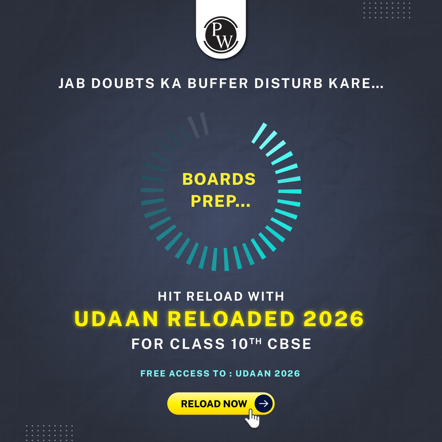 Udaan Reloaded (2026) Class 10 Online Batch