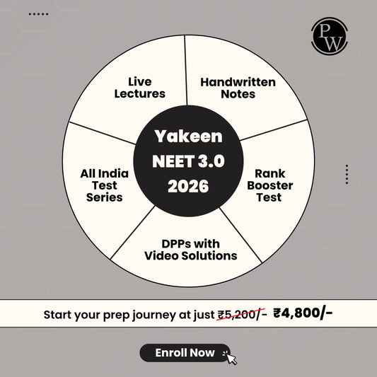 Yakeen NEET 3.0 (2026) Dropper Online Batch